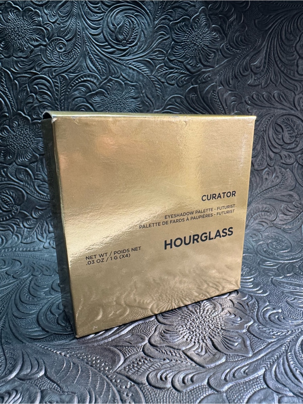 Hourglass Gold Curator Eyeshadow Palette Box